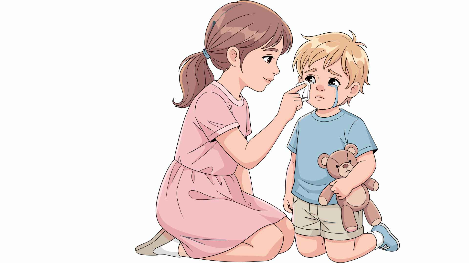Secrets to raising children so that they are not jealous but always love each other from a young age. Graphic photo: Hoang Loc.