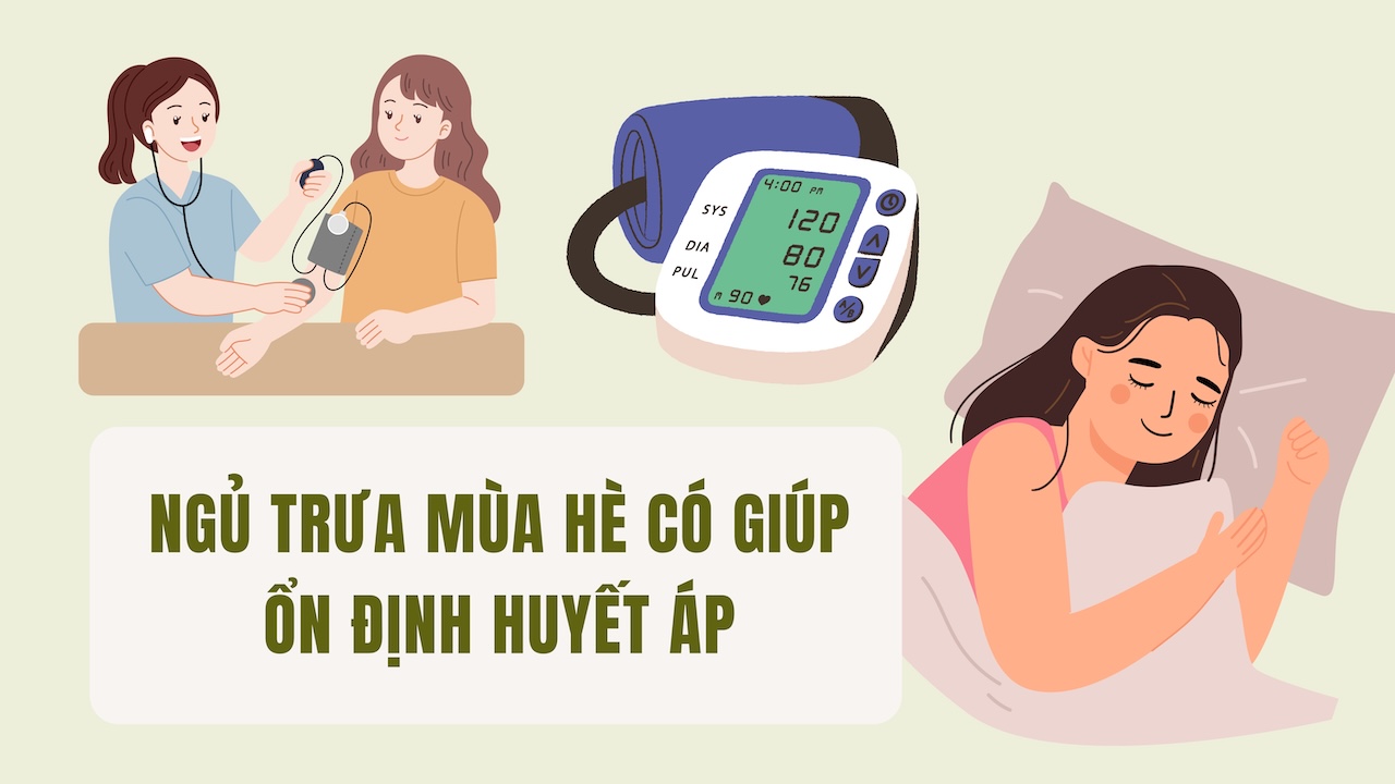 Does afternoon nap in summer help stabilize blood pressure