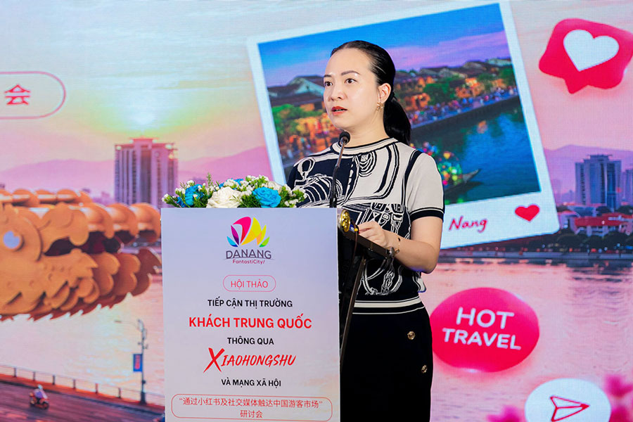 Bà Nguyễn Thị Hoài An - Phó Giám đốc Sở Văn hóa, Thể thao và Du lịch TP Đà Nẵng. Ảnh: Sở VHTTDL