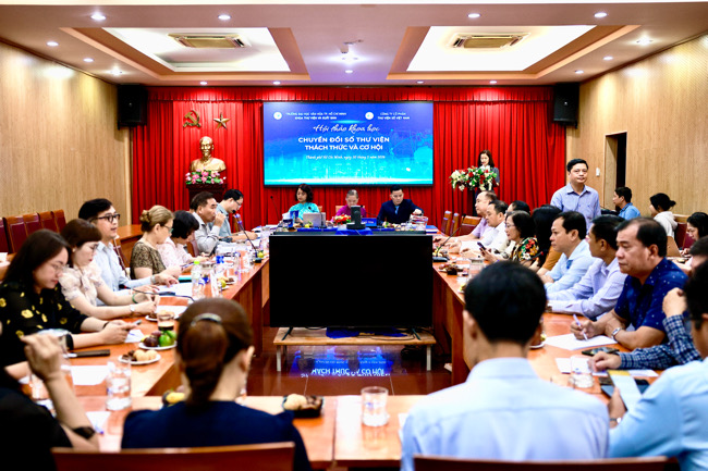 Hội thảo diễn ra thu hút nhiều nhà quản lý, giới khoa học và đại diện các đơn vị xuất bản. Ảnh: BTC.