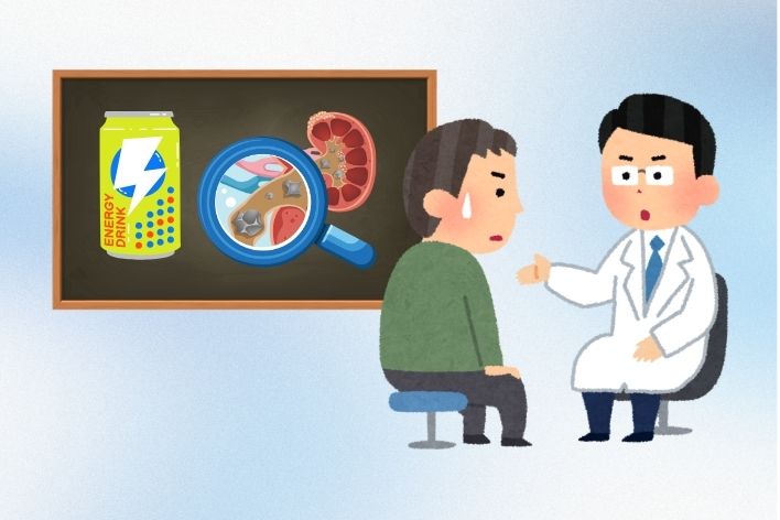 Warning about the serious harm of energy drinks to the kidneys