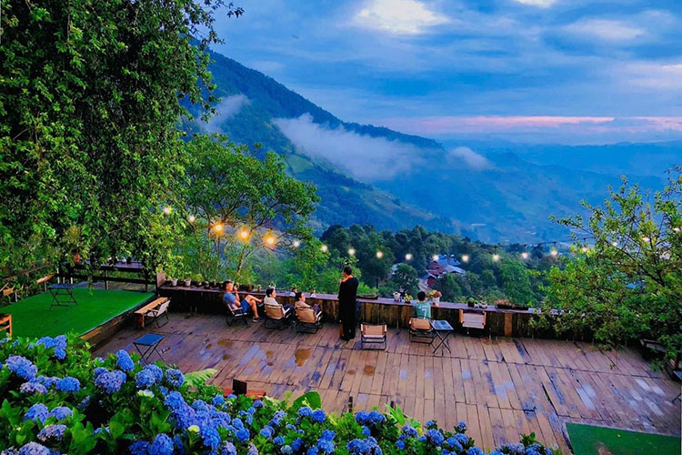 A view that tourists should not miss when experiencing tourism in Sin Suoi Ho village. Photo: Lai Chau Provincial People's Committee