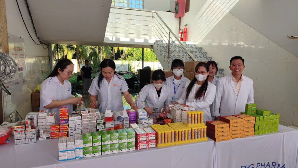 The grassroots trade union of Tri Ton Medical Center (An Giang) expressed its expectations about the salary policy and special allowances for the medical industry. Photo: Grassroots Trade Union provided