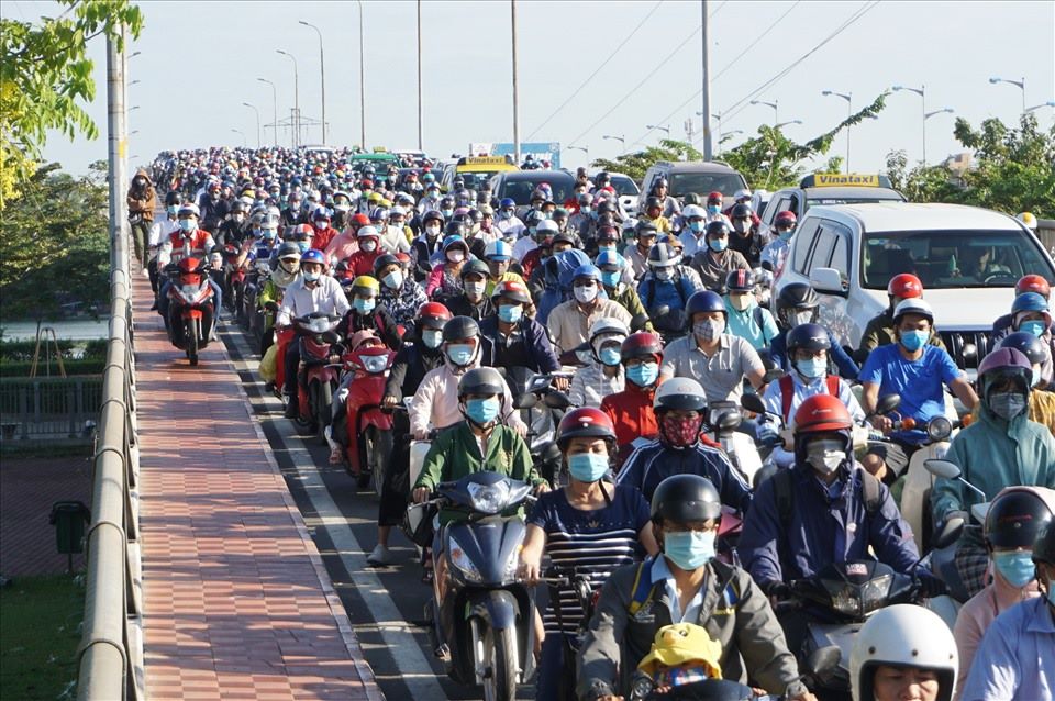 Ho Chi Minh City is managing more than 11.5 million motorbikes. Photo: Minh Quan