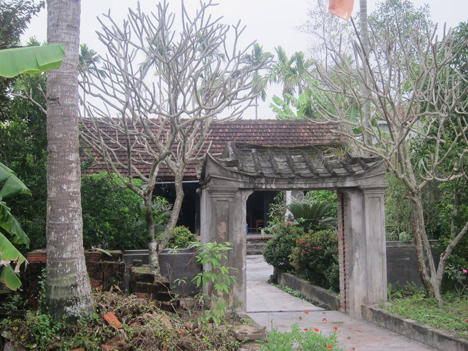 Nhà thờ đồng chí Hồ Tùng Mậu tại xã Quỳnh Anh, tỉnh Nghệ An. Ảnh: Ngọc Anh