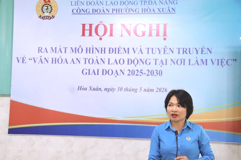 Hoa Xuan Da Nang Trade Union strives to take care of the safety and health and lives of workers. Photo: Nguyen Linh