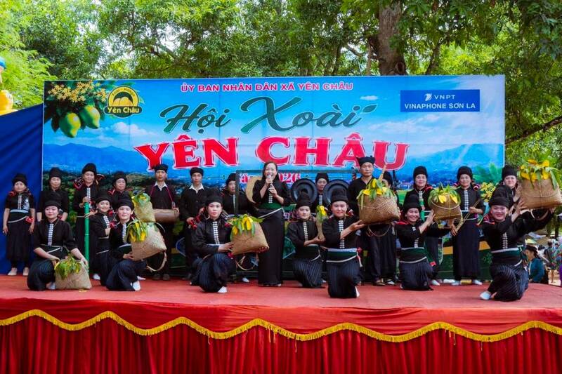 Exciting Yen Chau Mango Festival, Son La province honors specialties of the "fragrant mango, sweet banana" land. Photo: Truong Son