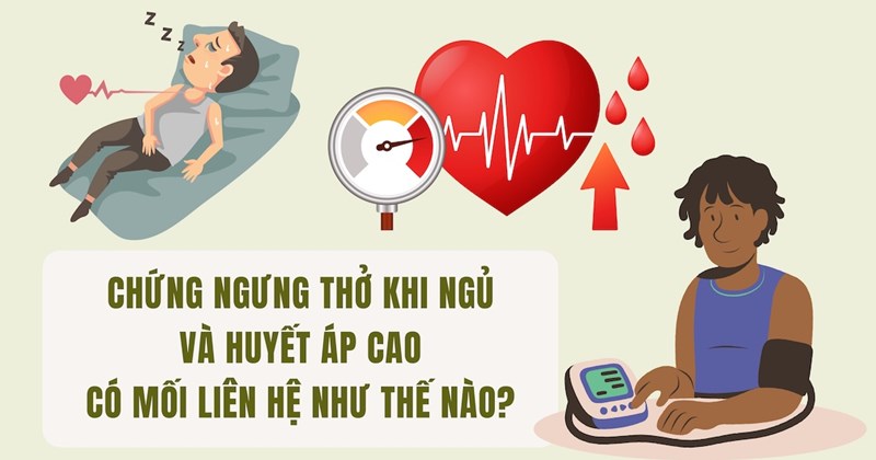 Mối liên hệ giữa chứng ngưng thở khi ngủ và cao huyết áp