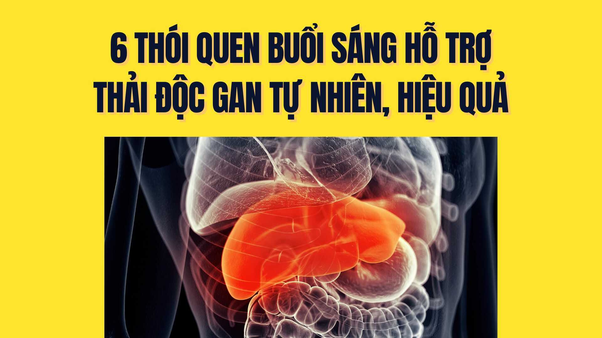6 morning habits to help naturally detoxify the liver