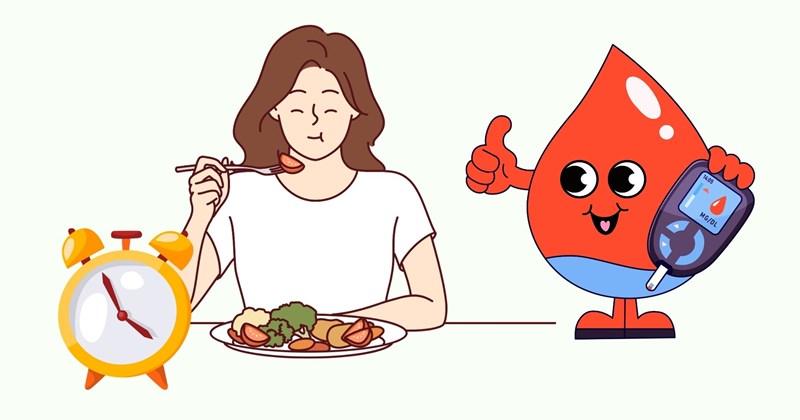 Ổn định đường huyết hơn nhờ quy tắc 10 phút