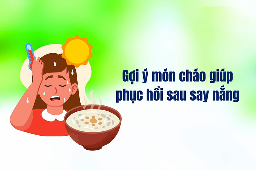 Suggesting porridge to help recover from heatstroke