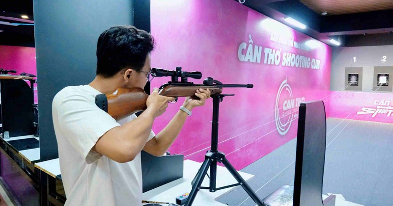 Cần Thơ: Cuối tuần trải nghiệm bắn súng thể thao