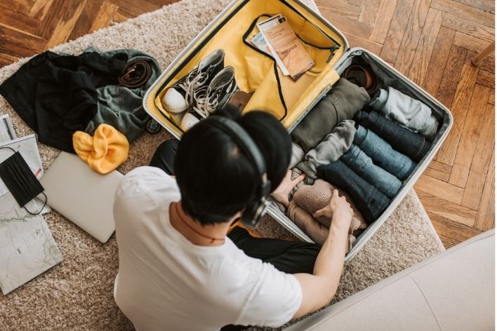 Packaging and arranging luggage intelligently will make the trip more convenient. Photo: Bach Duong