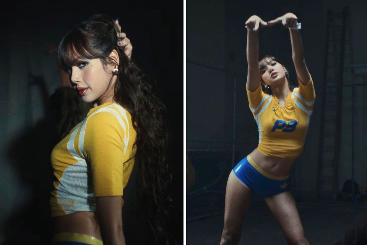 Hình ảnh gợi cảm của Lisa trong MV