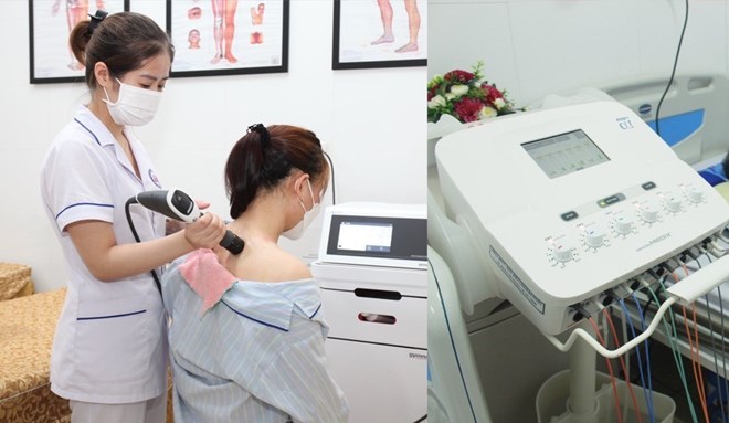Nghe An Traditional Medicine Hospital invests in many modern equipment, improving the quality of medical examination and treatment. Photo: Hong Nhung
