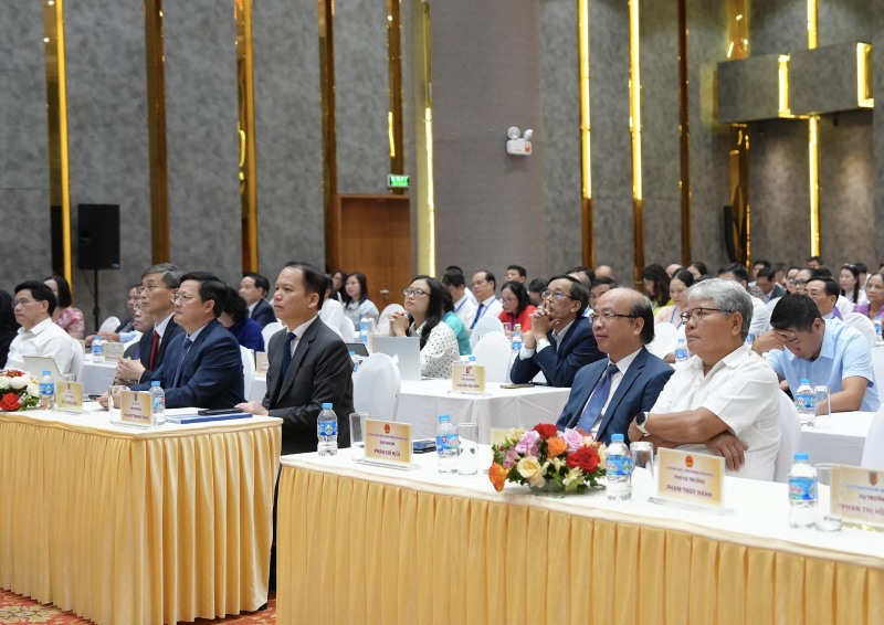 Các đại biểu tham dự Đại hội đại biểu công chứng viên toàn quốc lần thứ III. Ảnh: Bộ Tư pháp