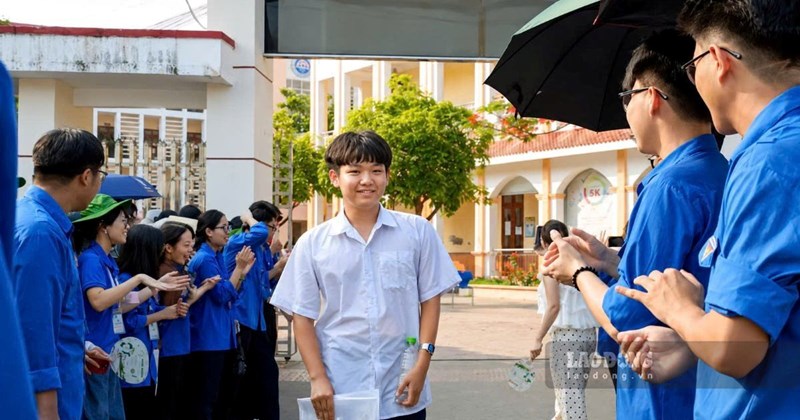 Tự tin sau môn thi đầu tiên vào lớp 10