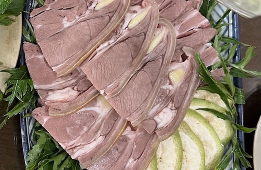 Goat meat is said to be an effective source of collagen. Photo: Kieu Vu
