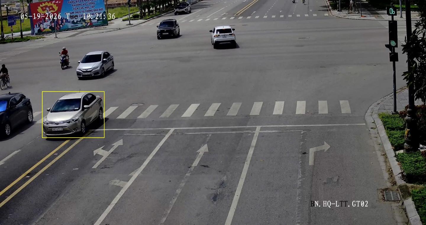 Remote fines for vehicle owners who do not comply with traffic signs. Photo: Bac Ninh Traffic Police