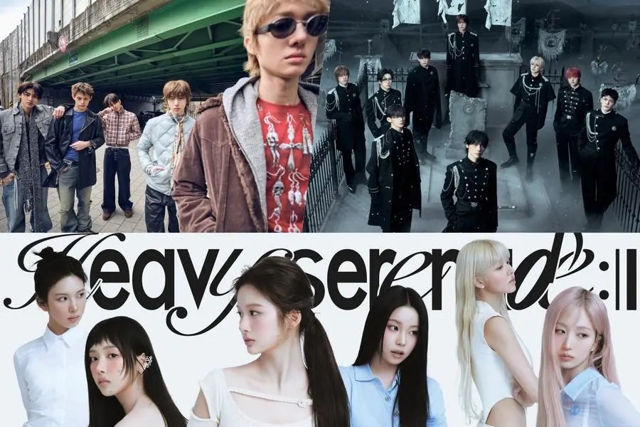 BTS, ILLIT, NewJeans ranked high on Billboard World Albums. Photo: Lotte.