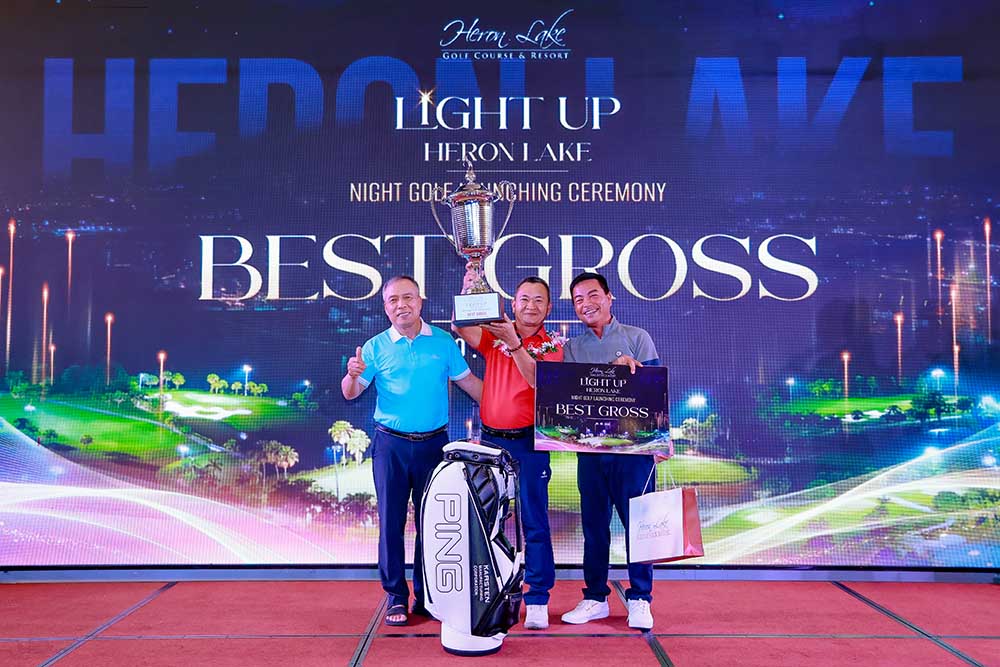 Sự kiện ra mắt Night Golf thu hút đông đảo golfer và khách mời tham dự. Ảnh: BTC