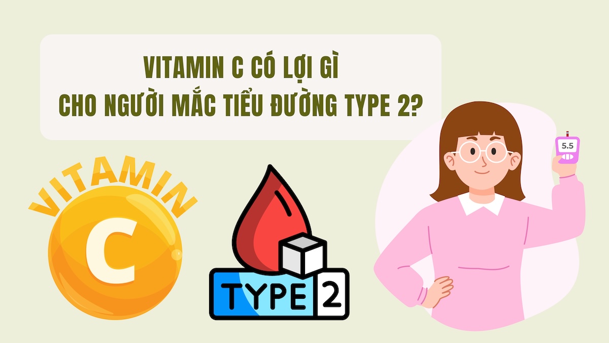 What are the benefits of Vitamin C for people with type 2 diabetes?