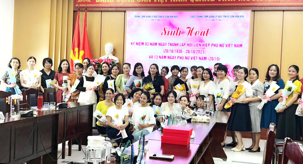 The Trade Union of the Hoi An World Cultural Heritage Conservation Center was commended as an advanced example in studying Uncle Ho by the Vietnam General Confederation of Labor. Photo: Da Nang Trade Union