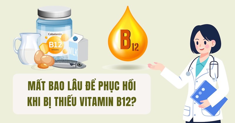 Mất bao lâu để hồi phục khi thiếu vitamin B12?