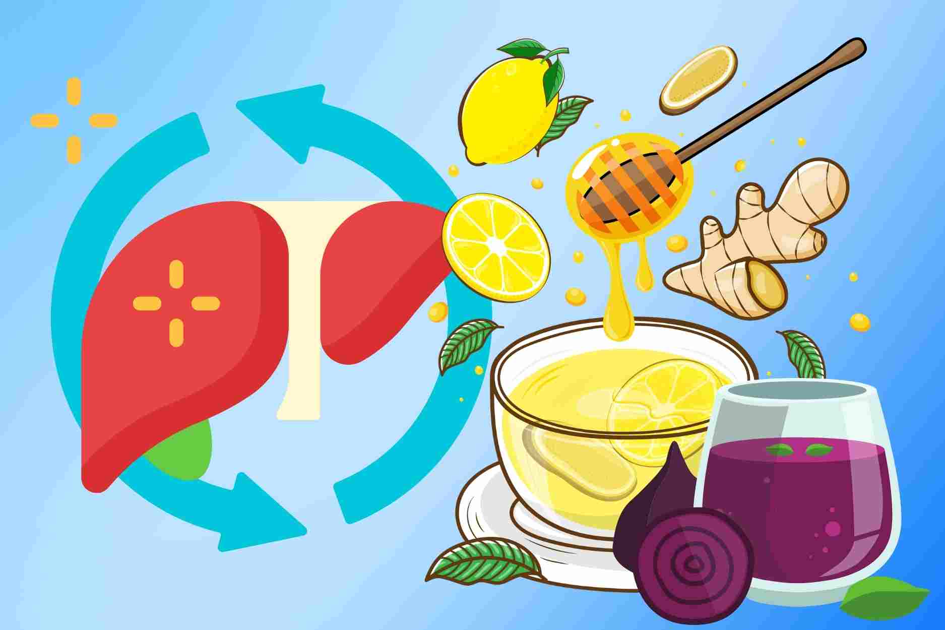 2 recetas de bebidas para desintoxicar el hígado fáciles de hacer en casa