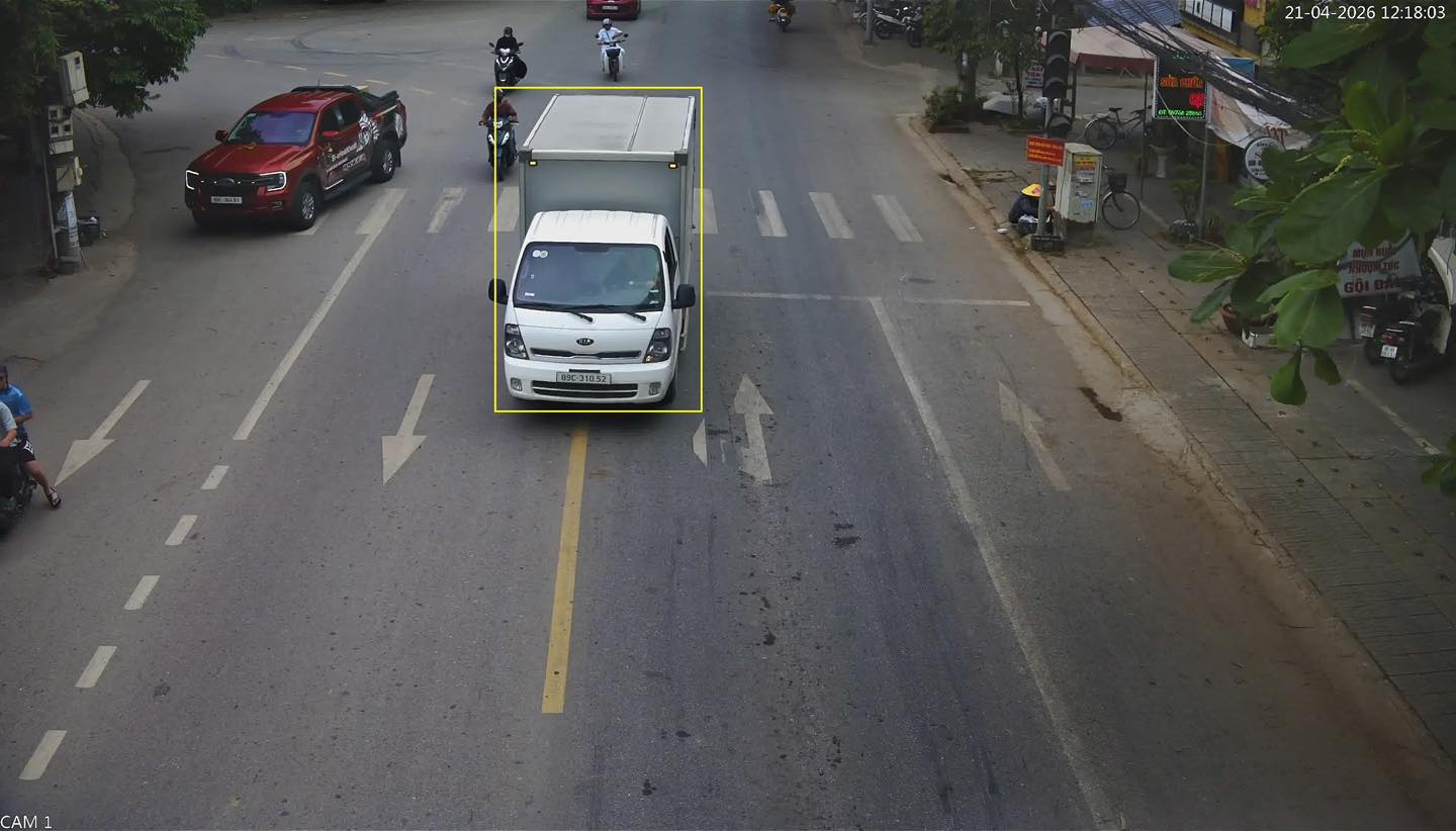 Car owner fined remotely in Bac Ninh. Photo: Bac Ninh Traffic Police
