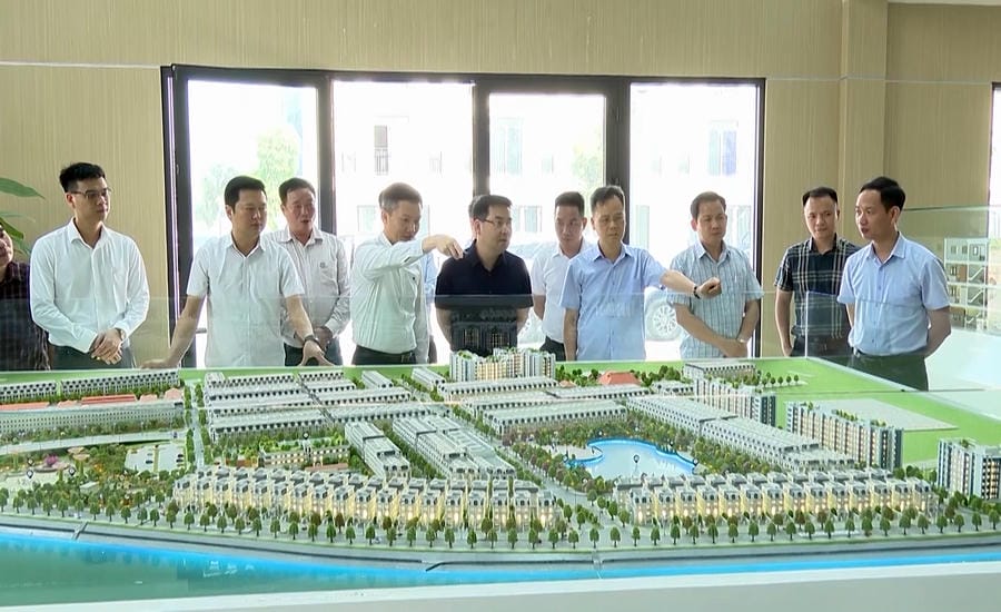 Lao Cai currently has 6 social housing projects under implementation with a total of 5,126 units. Photo: Doan Men