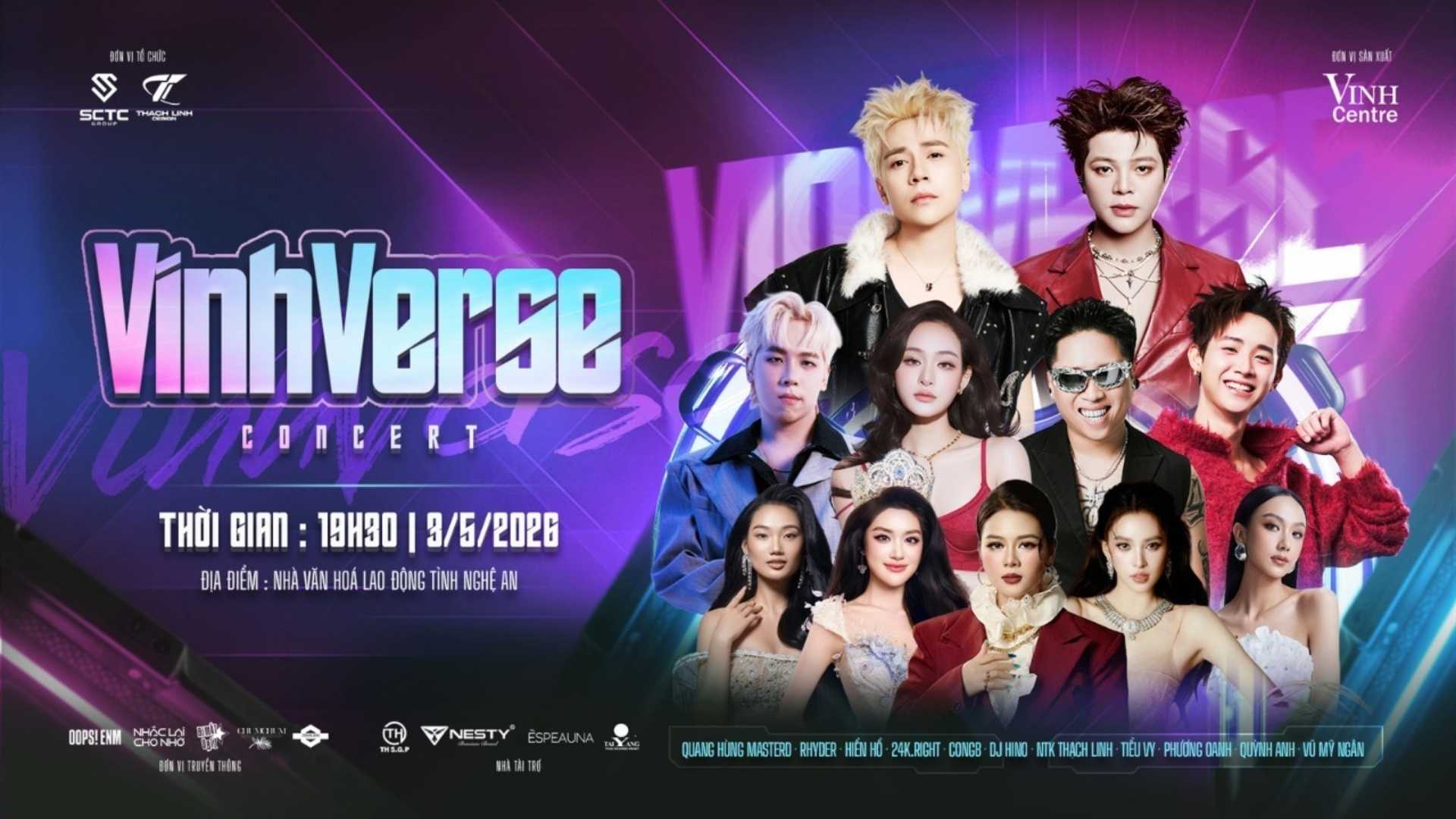 VinhVerse Concert 2026. Ảnh: BTC
