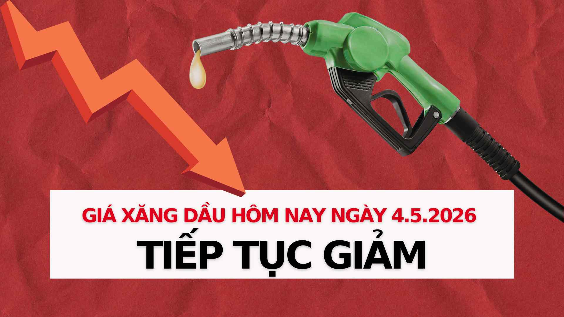 Gasoline and oil prices on May 4th: Continue to decrease. Graphics: Thach Lam
