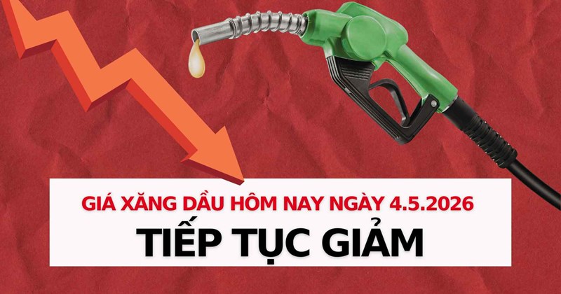 Giá xăng dầu ngày 4/5: Tiếp tục xu hướng giảm