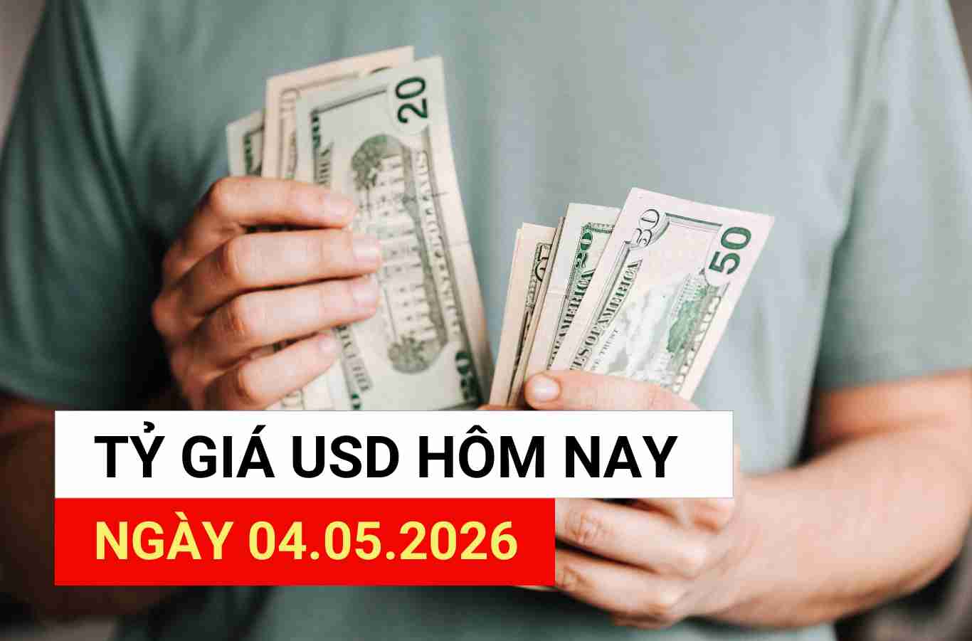 USD exchange rate today May 4: The greenback is under pressure