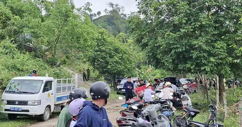 Phát hiện thi thể trên núi ở Hà Tĩnh