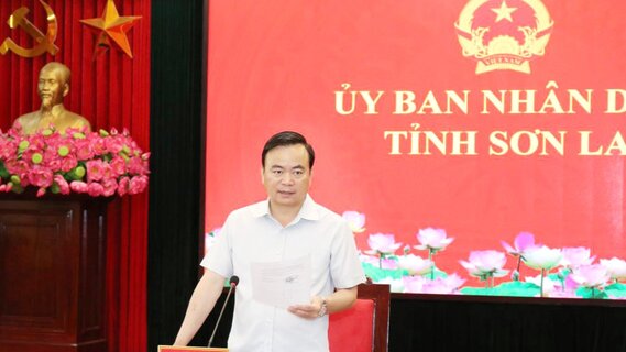 Standing Vice Chairman of Son La Provincial People's Committee Ha Trung Chien. Photo: Thuy Ha