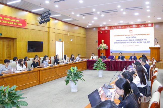  Quang cảnh họp báo. Ảnh: Quang Vinh