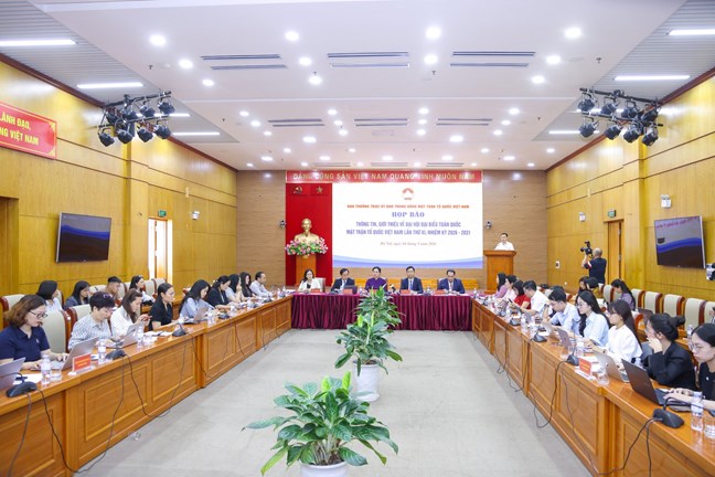 Quang cảnh họp báo. Ảnh: Quang Vinh