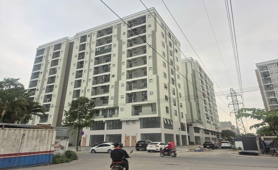 Que Vo Hill View social housing project (Nam Son ward, Bac Ninh province). Photo: PV