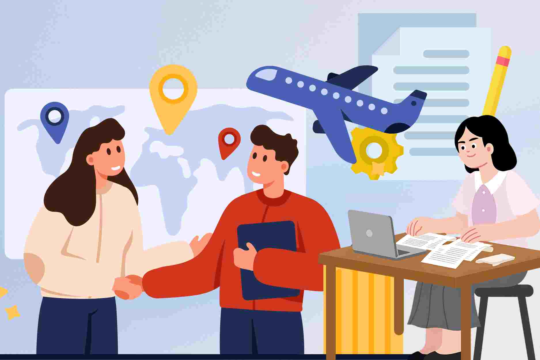 Order and procedures for supporting workers going to work abroad under contract