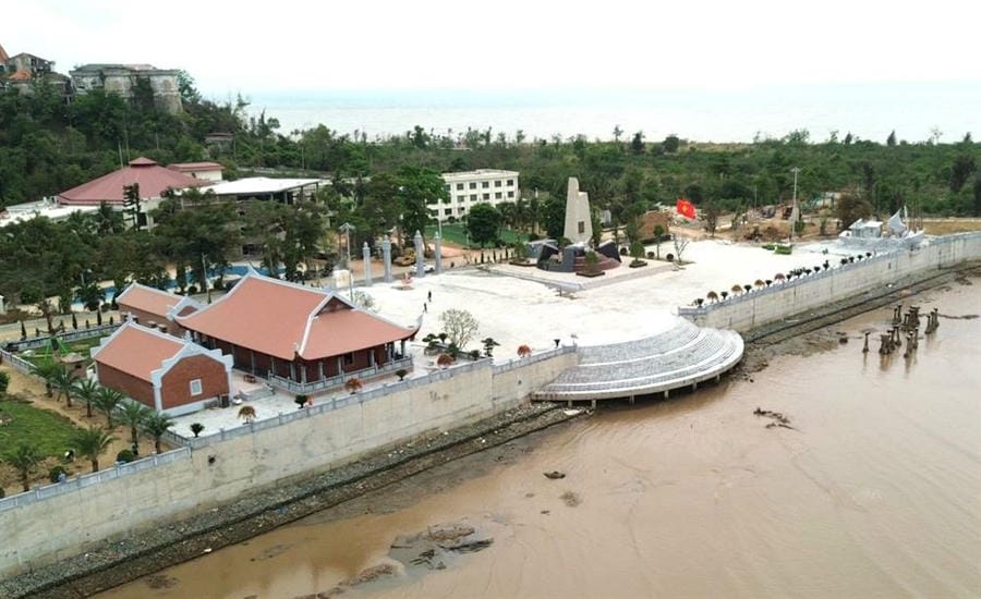 Ben K15 project is completed before the 71st anniversary of Hai Phong Liberation. Photo: Mai Dung