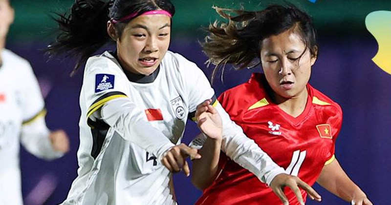 U17 nữ Việt Nam xếp thứ 3 tại vòng loại AFC 2026