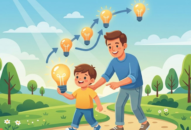 How parents affect children's independent thinking. Graphics: Thien Nhan