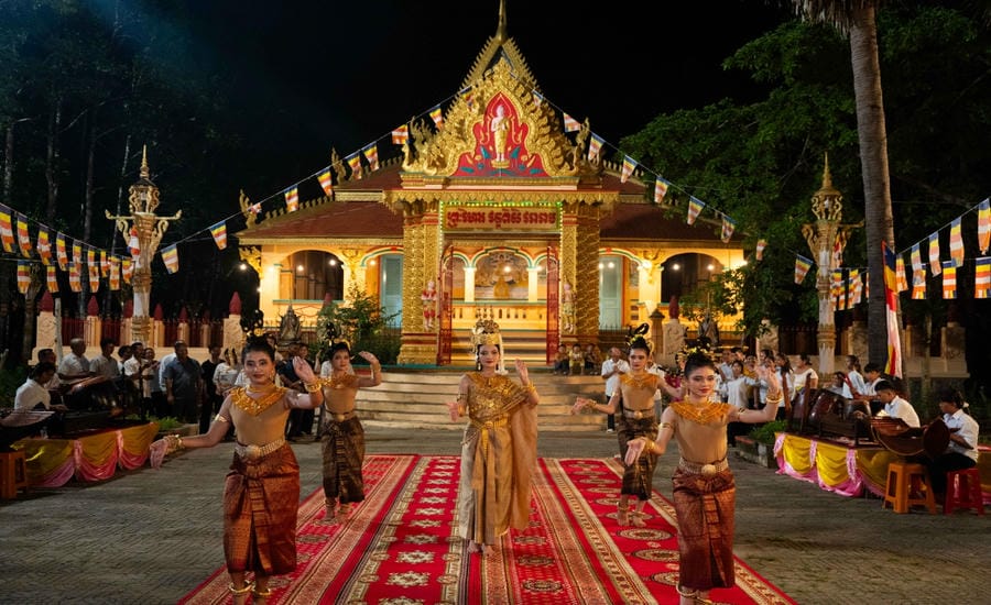 Khmer culture is included in the movie "Heo Nam Mong". Photo: Film crew