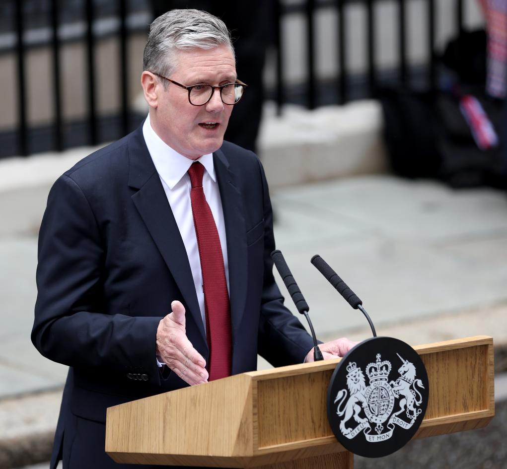 British Prime Minister Keir Starmer. Photo: Xinhua