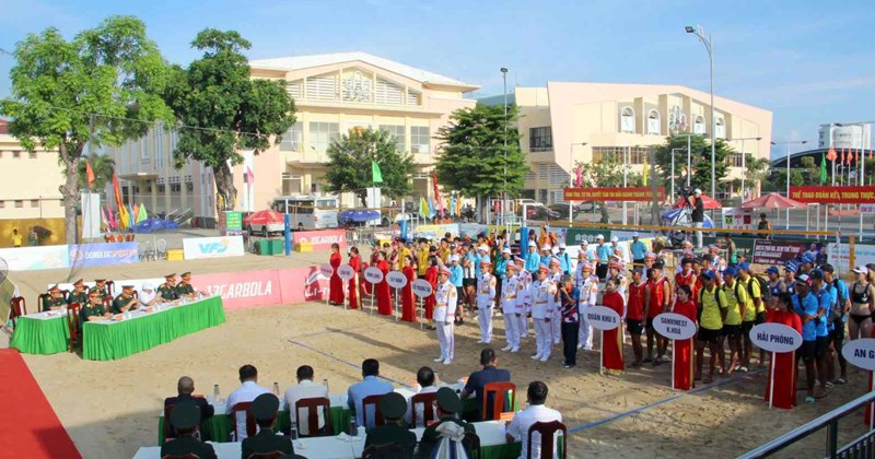 Khai mạc Giải bóng chuyền bãi biển toàn quốc tại Đà Nẵng