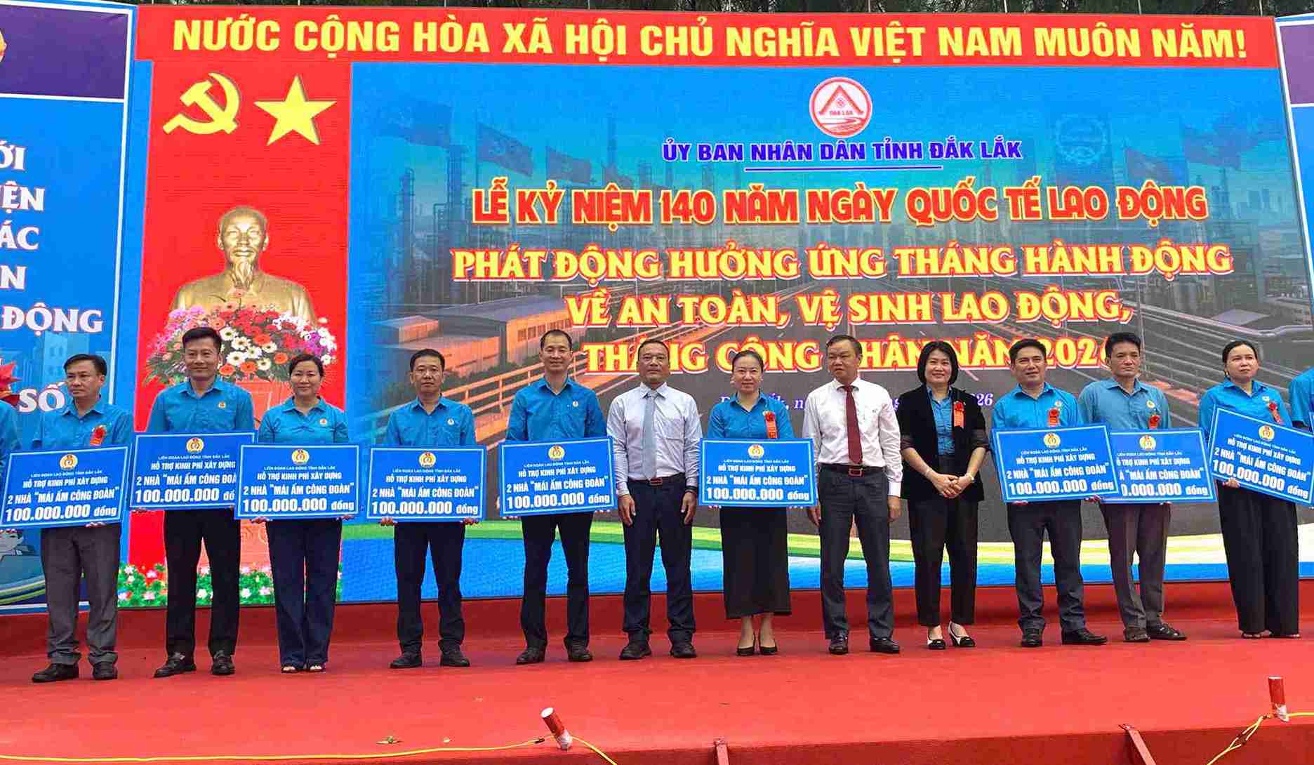 Các cấp công đoàn trong tỉnh sẽ tập trung triển khai chương trình “Mái ấm Công đoàn” trong Tháng Công nhân. Ảnh: Kim Chi