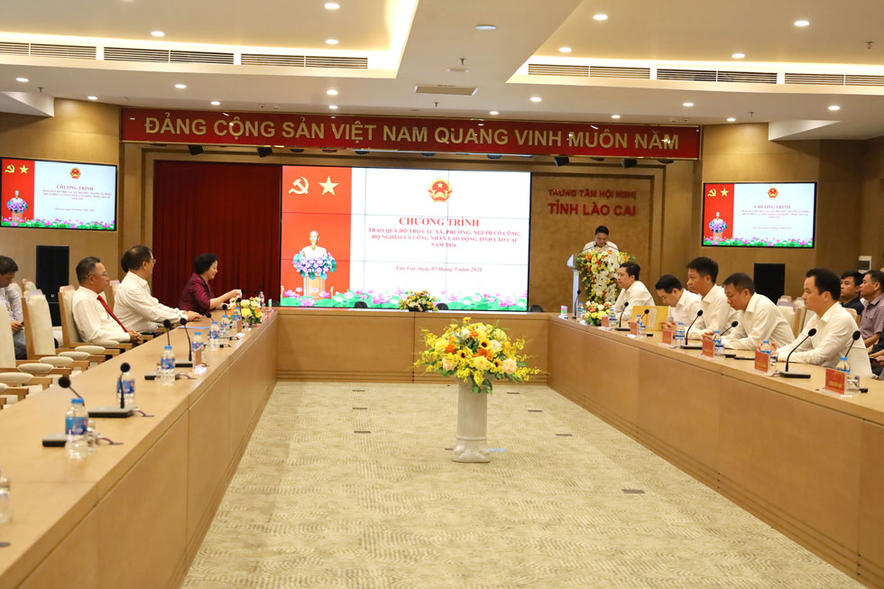 Quang cảnh chương trình. 