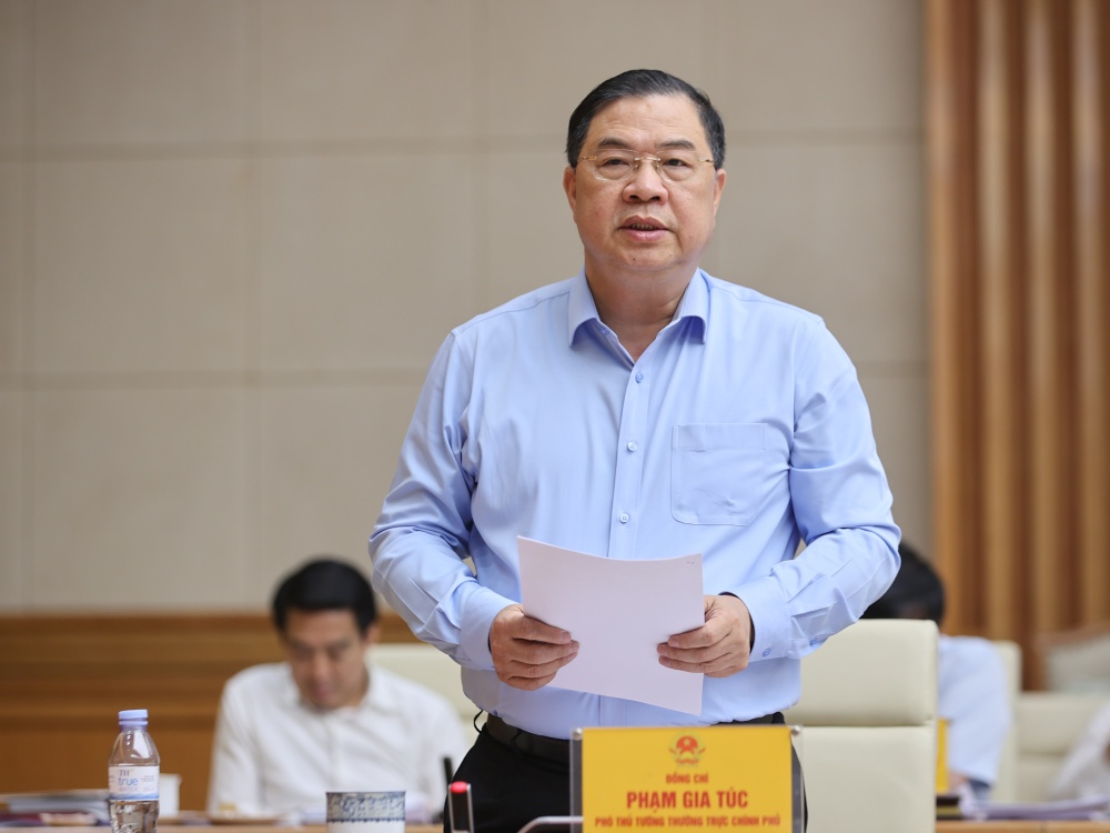 Permanent Deputy Prime Minister Pham Gia Tuc. Photo: VGP/Nhat Bac
